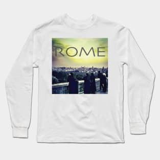 Nuns Looking over Rome Long Sleeve T-Shirt